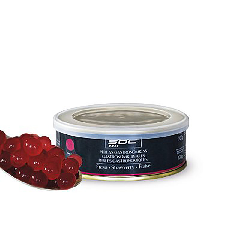 PERLAS GASTRONÓMICAS FRESA LATA 10/200gr